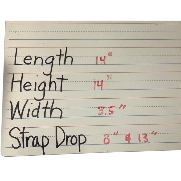 INC Kadi Twill Distressed Denim Light Blue Embellished Tote Satchel Bag - Picture 5 of 12